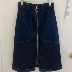 A.P.C Denim Skirt
